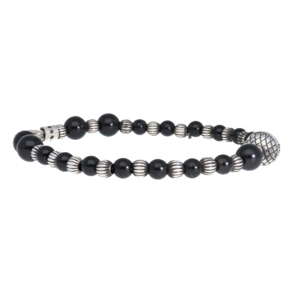 Armband Bohemian B3 – Onyx – Sterling Zilver