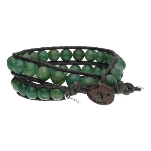 Wikkelarmband Classic B8 – Afrikaanse Jade