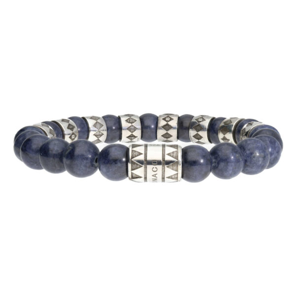 Armband Supreme Luxury  B10 – Saffier – Geoxideerd Sterling Zilver – Limited Edition