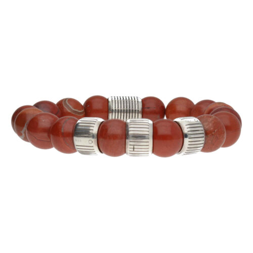 Armband Luxury B12 Retro – Redstone – Sterling Zilver