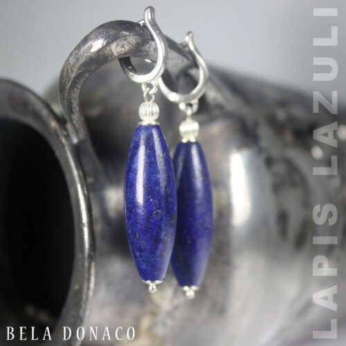 Oorbellen Blue Jeans – Lapis Lazuli – Sterling Zilver