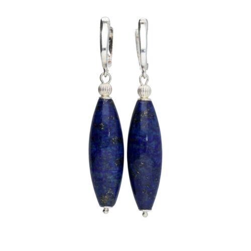 Oorbellen Blue Jeans – Lapis Lazuli – Sterling Zilver