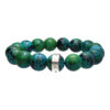 Armband Luxury B12 Chrysocolla Sterling Zilver-3