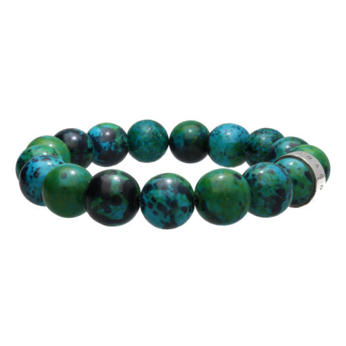 Armband Luxury B12 – Chrysocolla – Sterling Zilver