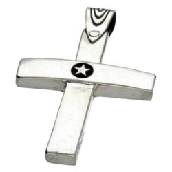 Hanger Sterling Zilveren Kruis – 4.5 x 3 cm - Sterling Zilver