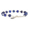 Armband Wrap Wire B6 Lapis Lazuli Sterling Zilver 2-6