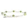 Enkelbandje Wrap Wire B6 Canadese Jade Sterling Zilver-4