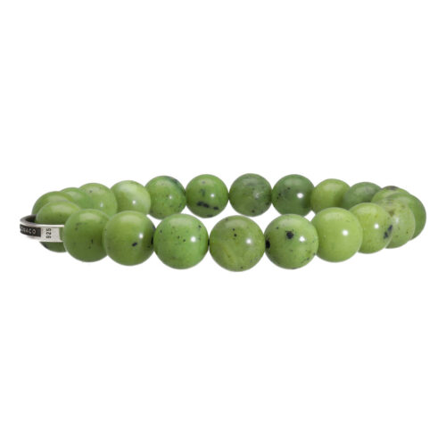 Armband Luxury B10 – Canadese Jade – Sterling Zilver