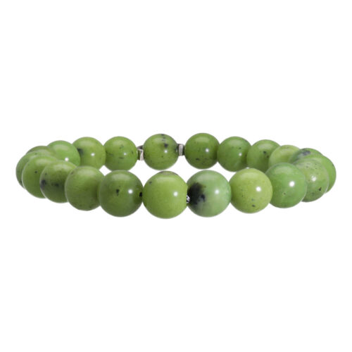 Armband Luxury B10 – Canadese Jade – Sterling Zilver