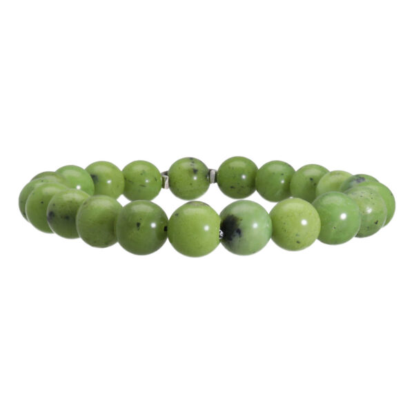 Armband Luxury B10 – Canadese Jade – Sterling Zilver