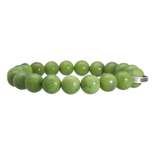 Armband Luxury B10 – Canadese Jade – Sterling Zilver