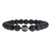 Armband Luxury B10 mat Onyx Sterling Zilver-2