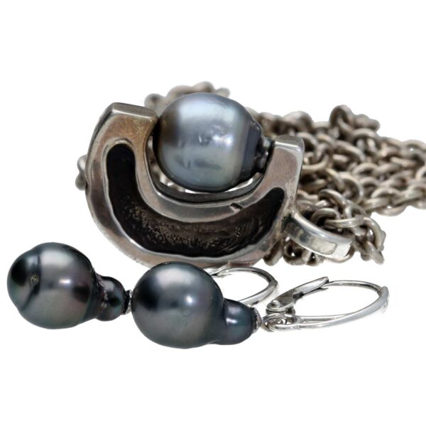 Oorbellen Supreme Classic – Tahiti parels – Sterling Zilver