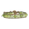 Armband Classic B8 - Peridot - leer-3