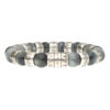 Armband Luxury - Supreme B10 - Hawk's Eye - Geoxideerd Sterling Zilver-1