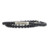 Wikkelarmband Classic B4 - Zwarte Onyx - Sterling Zilver-1