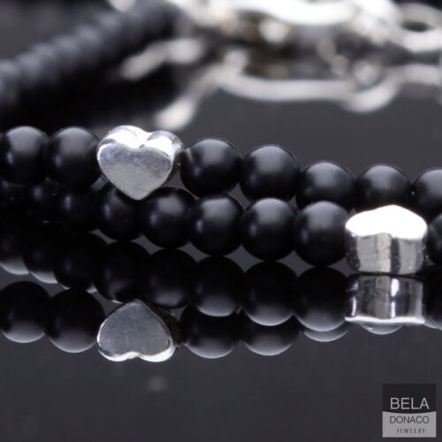 Ketting Classic B3 – Onyx – Sterling Zilver
