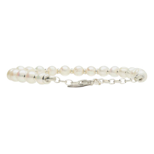 Armband Supreme Classic B6 – Parels – Sterling Zilver