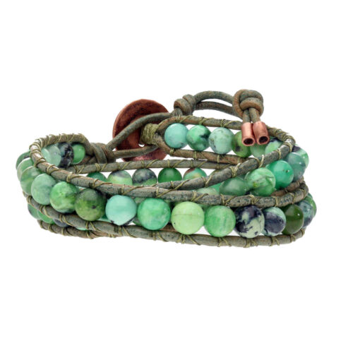 Wikkelarmband Wikkelarmband Bohemian B6 – Glas Emaille – Varisciet