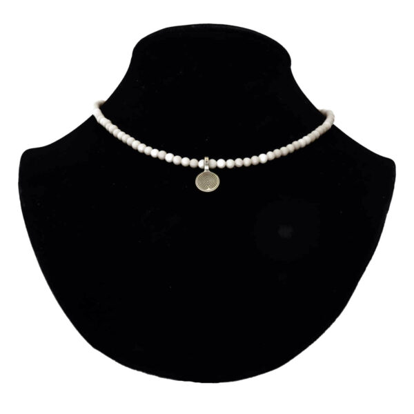 Ketting Bohemian B4 - Fossil - Messing