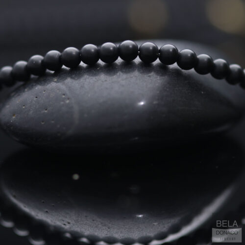 Ketting Bohemian B4 – Onyx – Messing