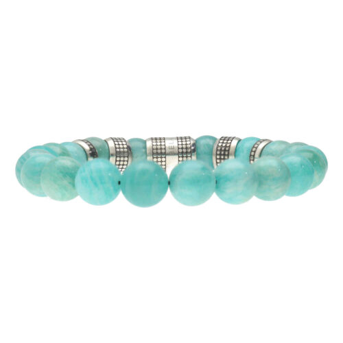 Armband Luxury B10 – Amazoniet – Sterling Zilver