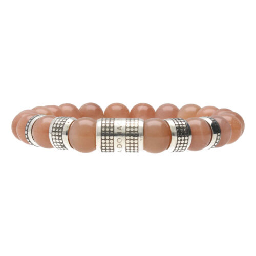 Armband Luxury B10 – Zonnesteen – Sterling Zilver