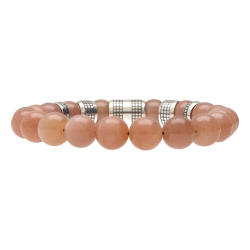 Armband Luxury B10 – Zonnesteen – Sterling Zilver