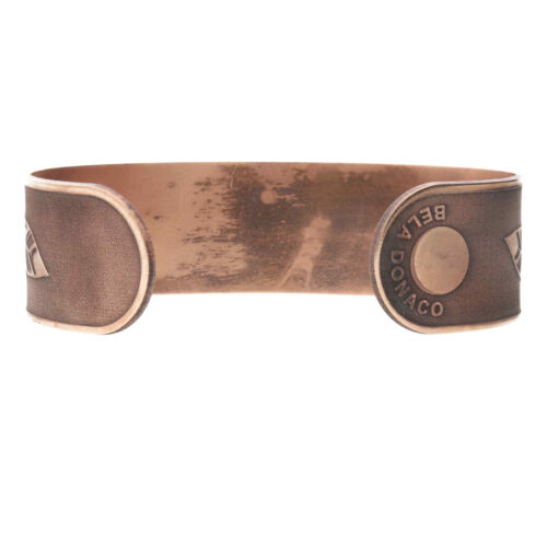Armband Native Art – Groen  – Brons – Resin Art