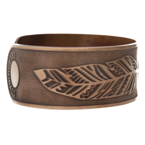 Armband Native Art – Turquoise  – Brons – Resin Art