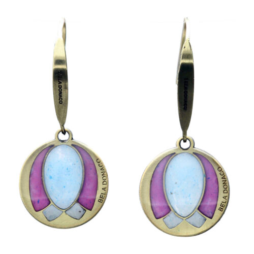 Oorbellen Art Deco – Resin Art – Tulpen