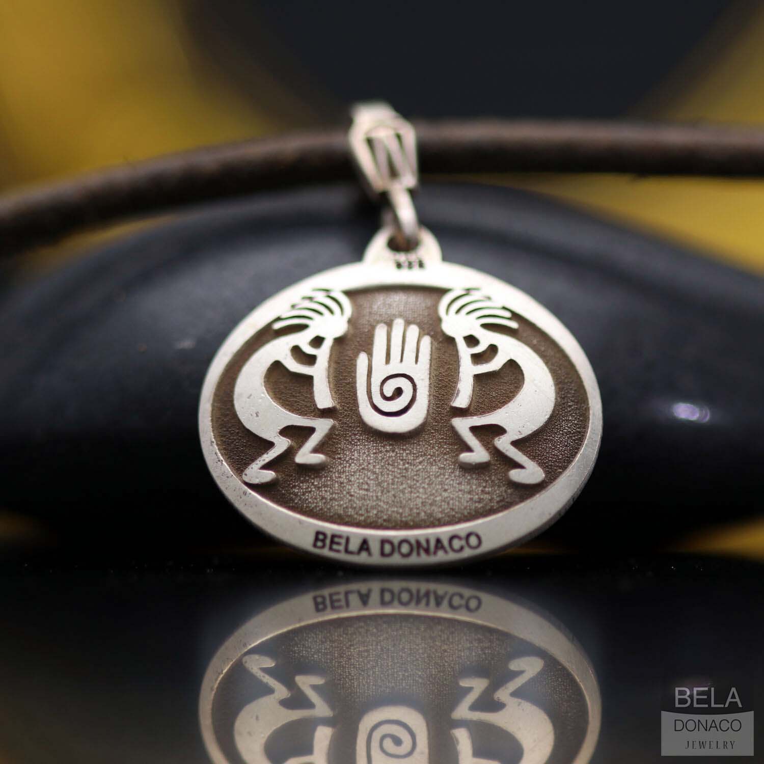 Hanger - Native Art - Hopi Indian - Sterling Zilver