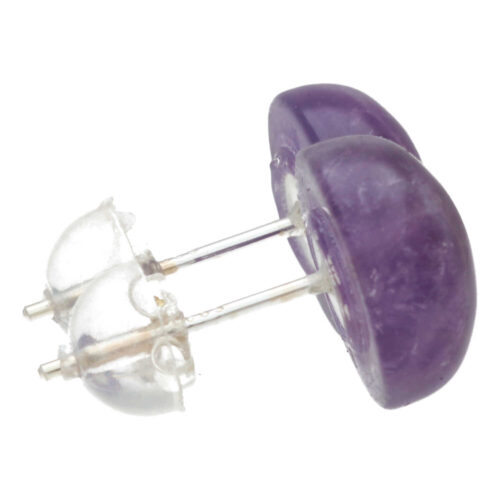 Oorknopjes – Classic – B10 – Amethist – Sterling Zilver