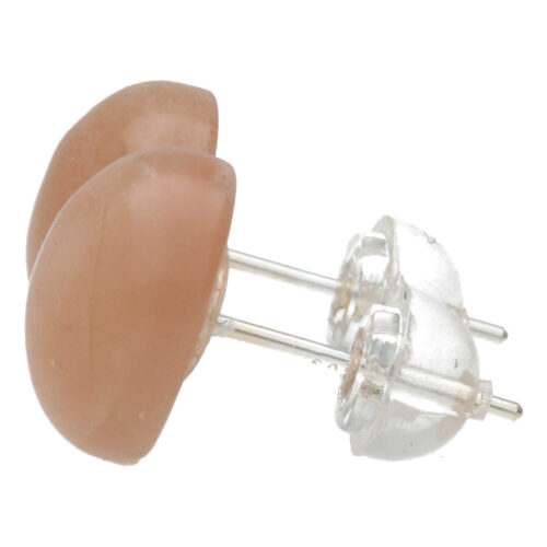 Oorknopjes – Classic – B10 – Maansteen – Sterling Zilver